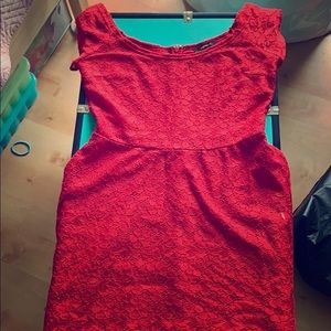 Red Lace Dress